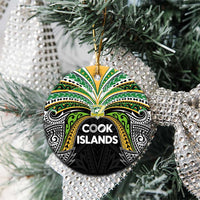 Cook Islands Rugby League Ceramic Ornament Tatau Tribal Motifs-Black Color LT03 - Polynesian Pride