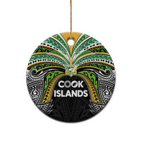 Cook Islands Rugby League Ceramic Ornament Tatau Tribal Motifs-Black Color LT03 - Polynesian Pride
