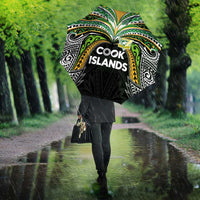 Cook Islands Rugby League Umbrella Tatau Tribal Motifs-Black Color LT03 - Polynesian Pride