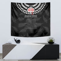 New Zealand ANZAC Day Tapestry Lest We Forget Haka Dance Respect LT03 - Polynesian Pride