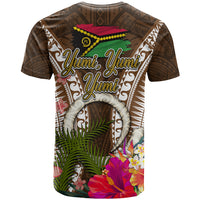 Vanuatu Selebretem 44th Indipendens Dei T Shirt Yumi Pig Tusk and Namele Fern LT03 - Polynesian Pride