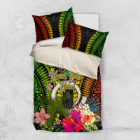 Vanuatu Independence Day Bedding Set Tugeta Yumi Selebretem Indipendens Dei