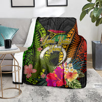 Vanuatu Independence Day Blanket Tugeta Yumi Selebretem Indipendens Dei LT03 - Polynesian Pride