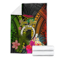 Vanuatu Independence Day Blanket Tugeta Yumi Selebretem Indipendens Dei LT03 - Polynesian Pride