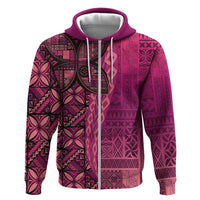 Samoan Pacific Tribal Flower Geometric Art Tattoos Hoodie Siapo Pattern Romantic Rose - Polynesian Pride