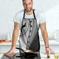 Fijian Masi Tattoos Apron with Tapa Tribal Pattern - Polynesian Pride