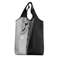 Fijian Masi Tattoos Grocery Bag with Tapa Tribal Pattern LT03 - Polynesian Pride