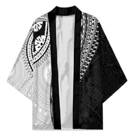 Fijian Masi Tattoos Kimono with Tapa Tribal Pattern - Polynesian Pride