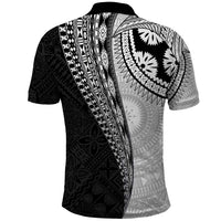 Fijian Masi Tattoos Polo Shirt with Tapa Tribal Pattern - Polynesian Pride