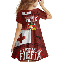 Tongan Christmas Family Matching Mermaid Dress and Hawaiian Shirt Kilisimasi Fiefia with Ngatu Art Tattoo LT03 - Polynesian Pride