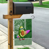 Hawaii Garden Flag Aloha Funny Avocado Mix Kakau Hawaiian Tribal LT03 - Polynesian Pride