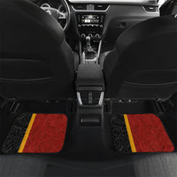 Papua New Guinea Independence Day Car Mats Birds-of-Paradise Melanesian Tattoos Tropical Plants