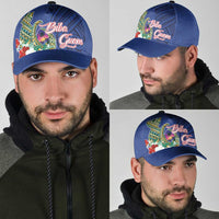 Guam Chamorro Classic Cap Tribal Latte Stone and Seal Artwork Polynesian Patterns
