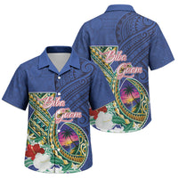 Guam Chamorro Family Matching Mermaid Dress and Hawaiian Shirt Tribal Latte Stone and Seal Artwork Polynesian Patterns