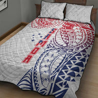 Samoa 685 Art Traditional Tattoo Pattern Quilt Bed Set Gradient Color