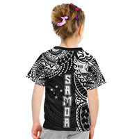 Samoa 685 Art Traditional Tattoo Pattern Kid T Shirt Black Color