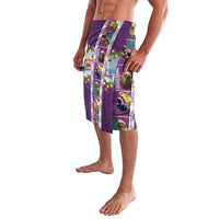 New Zealand Merry Christmas Lavalava Maori Animals, Koru Tattoo - Purple Xmas Style