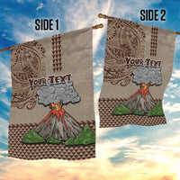 Aloha Volcano Custom Garden Flag Mix Hawaiian Kakau Tribal LT03 - Polynesian Pride