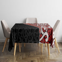 New Zealand Maori Stylized Koru Tablecloth LT03 - Polynesian Pride