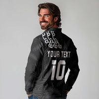 New Zealand Rugby Custom Long Sleeve Polo Shirt The Champions Aotearoa LT03 - Polynesian Pride