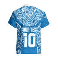 Custom Gulf Isou Rugby Hawaiian Shirt Papua New Guinea Polynesian Tattoo LT03 - Polynesian Pride