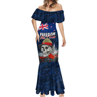 New Zealand ANZAC Day Mermaid Dress Freedom Ain't Free LT05 - Polynesian Pride