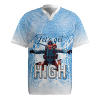 New Zealand Sky Diving Rugby Jersey Lets Get High