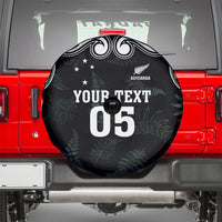 Custom New Zealand Fern Women Rugby Spare Tire Cover Maori Pattern LT05 - Polynesian Pride