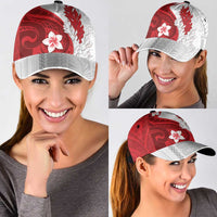 Samoa Teuila 2025 Classic Cap Samoan Siapo Pattern Red Version LT05 - Polynesian Pride