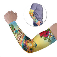 Aloha Hawaii Turtle Arm Sleeves Retro Style - Polynesian Pride