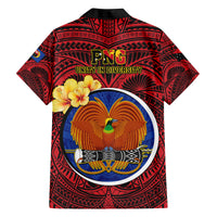 Papua New Guinea Gulf Province Family Matching Short Sleeve Bodycon Dress and Hawaiian Shirt Mix Coat Of Arms Polynesian Pattern LT05 - Polynesian Pride