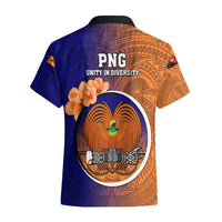 Papua New Guinea New Ireland Province Hawaiian Shirt Mix Coat Of Arms Polynesian Pattern LT05 - Polynesian Pride