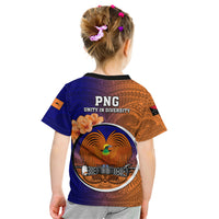 Papua New Guinea New Ireland Province Kid T Shirt Mix Coat Of Arms Polynesian Pattern LT05 - Polynesian Pride