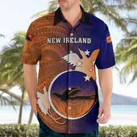 Personalized Papua New Guinea New Ireland Province Hawaiian Shirt Mix Coat Of Arms Polynesian Pattern LT05 - Polynesian Pride