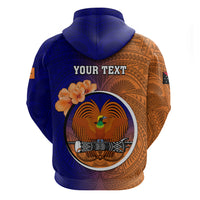 Personalized Papua New Guinea New Ireland Province Hoodie Mix Coat Of Arms Polynesian Pattern LT05 - Polynesian Pride