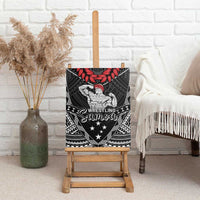 Samoa Wrestling Canvas Wall Art Samoan Wrestler Ulafala Style LT05 - Polynesian Pride