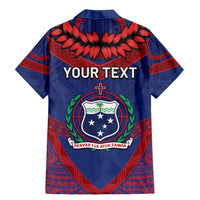 Personalised FAST Party Samoa Family Matching Mermaid Dress and Hawaiian Shirt Samoan Coat Of Arms Ulafala Style