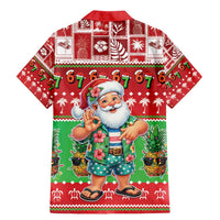 Mele Kalikimaka Hawaii Christmas Family Matching Mermaid Dress and Hawaiian Shirt Funny Santa 67 Gen Alpha Slang LT05 - Polynesian Pride