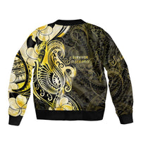 Sarcoma Awareness Bomber Jacket You Are Stronger Than Sarcoma