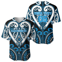 Custom Aotearoa Ngati Kahungunu Baseball Jersey Maori Tribal Pattern