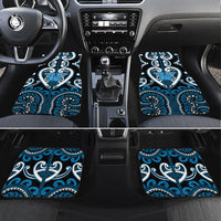 Custom Aotearoa Ngati Kahungunu Car Mats Maori Tribal Pattern
