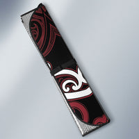 Aotearoa Te Arawa Auto Sun Shade Maori Tribal Pattern