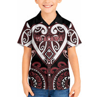 Custom Aotearoa Te Arawa Hawaiian Shirt Maori Tribal Pattern