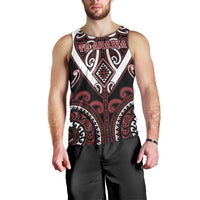 Custom Aotearoa Te Arawa Men Tank Top Maori Tribal Pattern