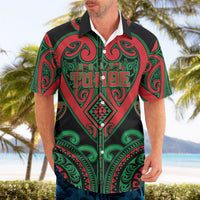 Custom Aotearoa Ngai Tuhoe Hawaiian Shirt Maori Tribal Pattern