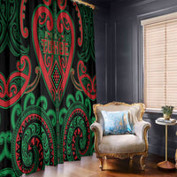 Aotearoa Ngai Tuhoe Window Curtain Maori Tribal Pattern