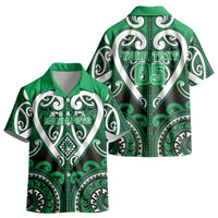 Custom Aotearoa Ngati Maniapoto Kid Hawaiian Shirt Maori Tribal Pattern