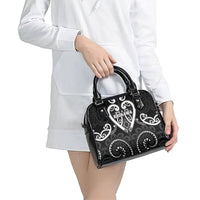 Aotearoa Ngati Raukawa Shoulder Handbag Maori Tribal Pattern