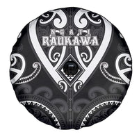 Aotearoa Ngati Raukawa Spare Tire Cover Maori Tribal Pattern