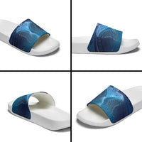 Polynesia Manta Ray Slide Sandals Let's The Sea Set You Free - Polynesian Pride